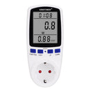 Plug in Power Meter Electricity Analyzer Monitor Voltage Wattmeter (EU)