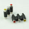 2x Composite 3RCA  AV Audio Video Female To Female Coupler Adapter Joint
