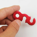20Pcs Tent Wind Rope Buckles Outdoor Camping Wind Rope Stopper Awning Adjus