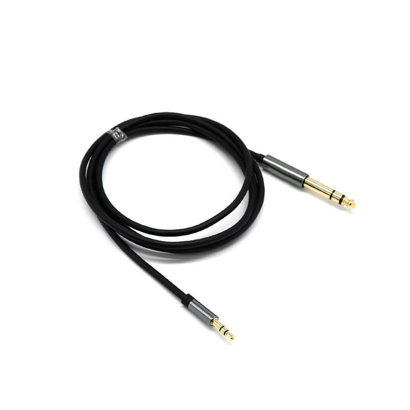 3.5mm Male to 6.5mm Male Audio Aux Cable for Amplifer Guitar