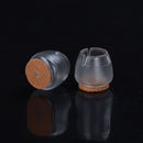 4pcs Chair Leg Caps Silica gel Furniture Table Feet Protector Pads EES