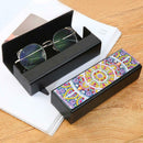 DIY Diamond Painting Leather Eye Glasses Box Travel Sunglasses Storage Case