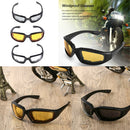 3 Pack Motorcycle Riding Glasses Goggles UV Protection Windproof Motocross