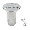 1xMarine Boat Deck Water Fill/Filler with Key Cap 1-1/2 Inch, Stainless Steel