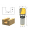 1/2 Shank Round-Nose Template Cutter Router Bit With Shank Bearing 3/4 x5/8"