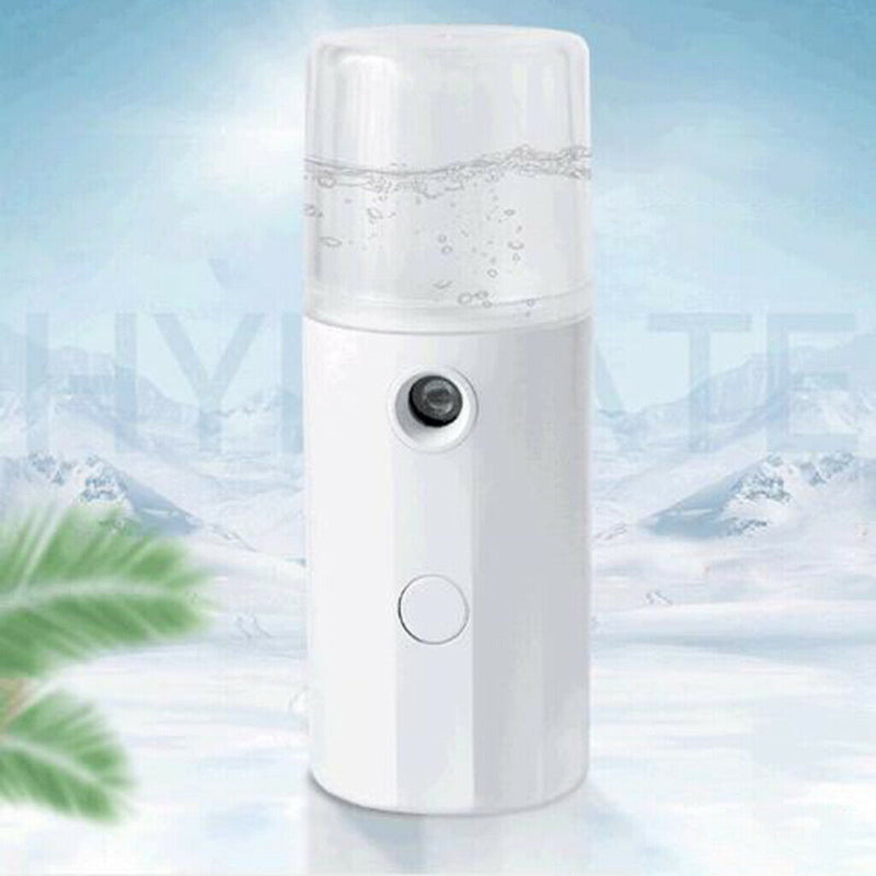USB Ultrasonic Nano Facial Mister Steamer 40ml Cool Atomization Mini Hydration
