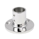 Stainless Steel 90 Degree Boat Deck Handrail Rail Fitting Round Base for 1inch