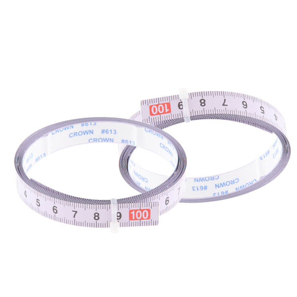 2pcs self adhesive measure tape metric Stick And Measure Flat Tape Self Adhesive