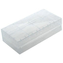 Box for 18650 battery transparent battery holder D5L1
