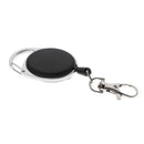 2pcs Heavy Duty Retractable Key Chain Key Reel with 24inch Nylon Wire Rope