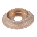2 Pieces Diamond Profile Grinding Wheel for Marble Ceramic Stone Thickness 13mm