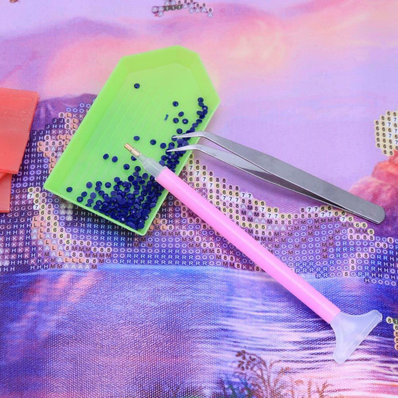 Multi-function 5D DIY Embroidery Cross Stitch Diamond Painting Tools Set(6)