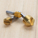 3pcs Single Flute 90 Degree Edge Chamfer Countersink Drill Bit 3/8 1/2 3/4