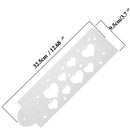 Hanging Heart Cake Stencil Fondant Designer Decorate Craft Cookie Baking Tool3C