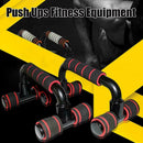 1 Pair I-shaped Push Up Bars Stand Foam Handles for Chest Fitness Exerc B5O2