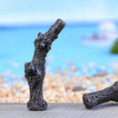2x Dry Tree Branch Mini Garden Mini DIY Terrarium Accessories Landscape Deco 3C
