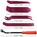 Auto Trim Removal Tools Kit Set of 10 pcs,Car Panel Dash Radio Removal Inst M1D1