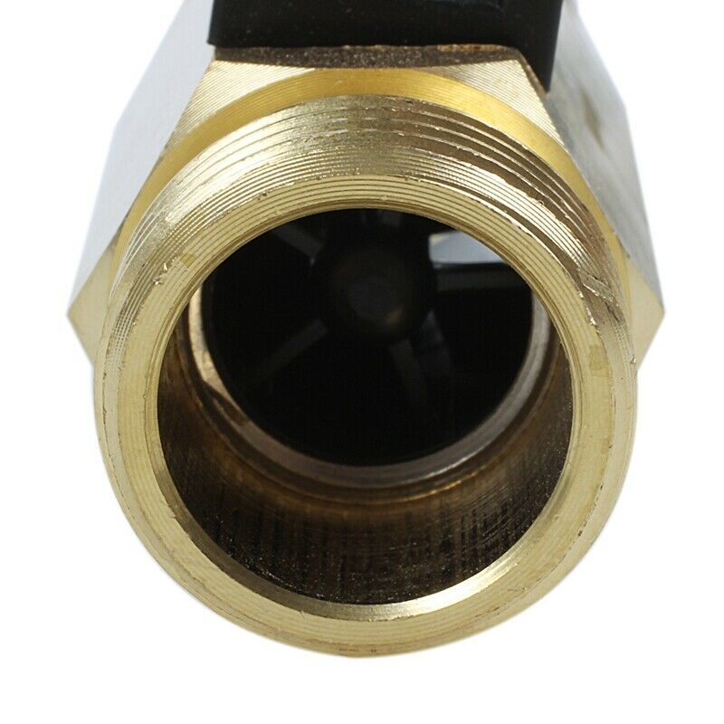 1/2PT Water Flow Sensor Switch Control Meter Flowmeter 1.5-30L/min