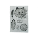 Vivid  Tree trunk ring Scrapbooking Album Card Decor DiaryCraft Clear Stamps JR