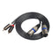 Dual RCA to Dual XLR Audio Auxiliary Stereo Y Splitter Cable (5ft)