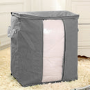 Folding Bamboo Charcoal Clothe Sweater Blanket Closet Organizer Storage_Bag