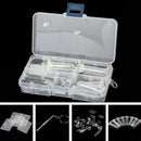 Screw Nose Nut Pad Optical Repair Tool Assorted Kit For Eyeglass Set Glasse V9F5