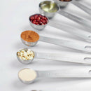 11pcs Measuring Spoons Set Magnetic Stainless Steel Detachable Ring HolderB Hn