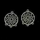 70x Dream Catcher MADE WITH LOVE Pendant Charms for DIY Necklace Bracelet