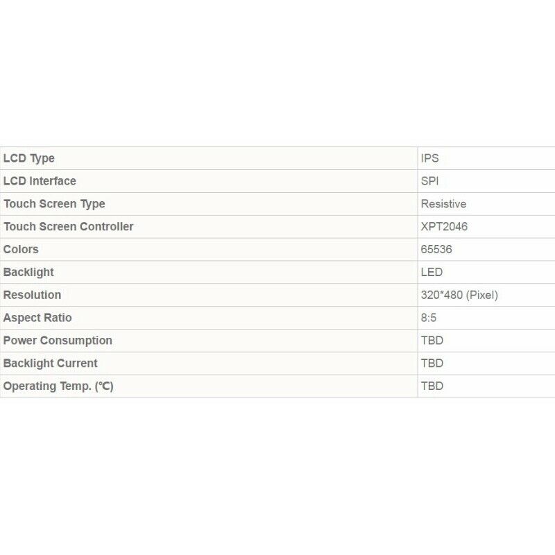 Waveshare 3.5Inch RPi LCD (A) Resistive Touch Screen TFT Display Designed f Y4E6