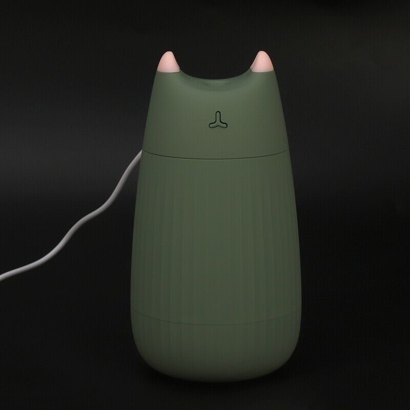 Cat Shape Humidifier Ultrasonic Essential Oil Diffuser USB 200ML Aromathera S6M4