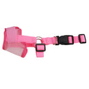 Adjustable Dog Muzzle for Barking Soft Dog Mouth Cover Anti-bite Pink L