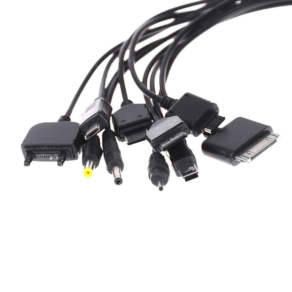 Universal 10 in 1 USB Multi Charger Retractable Phone Cable For Cell Phone  Z
