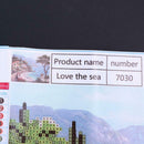 Diamond Embroidery Seaside Villa Drill Natural Scenery Cross Stitch