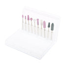 Professional Electric Nail Art Drill Bits Set 3/32 inch Quartz Manicure