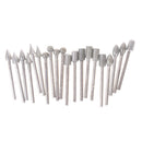 20Pcs 3mm Shank Diamond Grinding Burr Drill Bit Set For Jewelry Rotary Tools %ã€Š