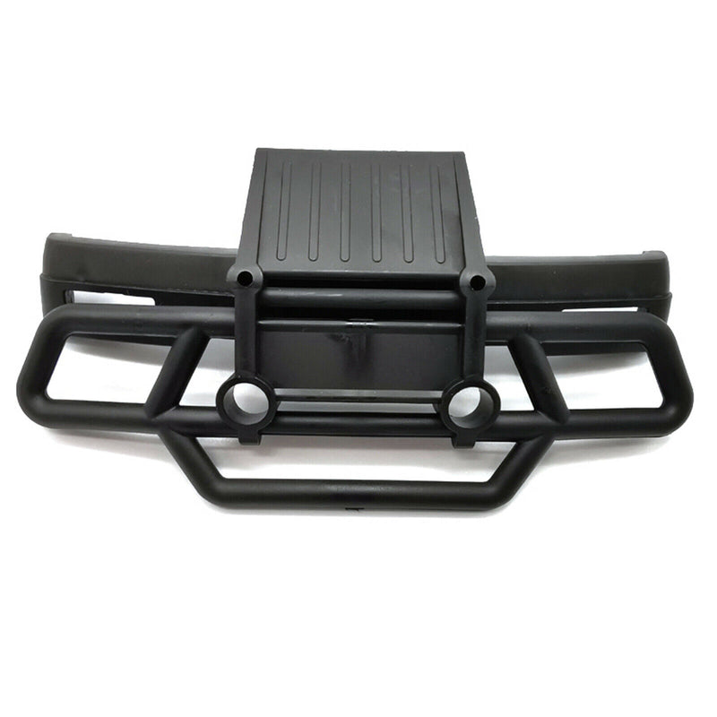 Black Plastic Front Bumper for WPL D12 RC Car Modification Decoration Parts