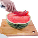 Steel Corer Scoop Cutter Slicers Watermelon Fruit Slice Stainless Server Utensil