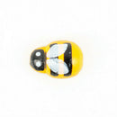 Mini 100pcs Mixed Bees Self Adhesive Wooden Bumble Bee Craft Card Wood Decor