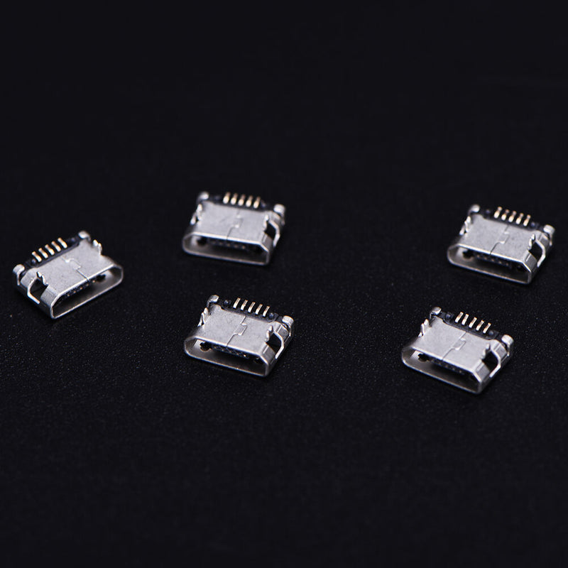 10X Micro USB 5pin B  Female Connector For Connector 5 pin Charging Socket J Cy