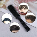 Men Plastic Vent Hair Brush Comb Anti-Static, Massage Hair Care Ribs Comb 3C
