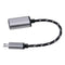 Braided Micro USB Male to USB Female OTG Adapter Cable for Android Smart Phone