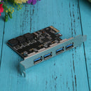 USB Cards 4 doors 5 Gbps superspeed USB 3.0 PCI Express card adapter contro