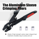 Wire Rope Crimping Tool Wire Rope Swager Crimpers Fishing Plier with Crimp