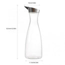 1 X Water Juice JUG Pitcher Plastic BOTTLE Cocktail Fridge Kitchen Home Picnic