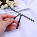 Microblading Eyebrow Stencil Makeup Reusable Measuring Shaper Tattoo RulerHP