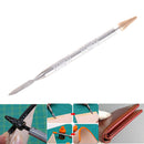 Brass Top Edge Dye Roller Oil Pen Applicator Belt Finisher Leather Diy Craft FT