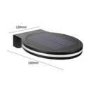 3 Modes Solar 38LED Outdoor Wall Light Waterproof Garden Yard Night Lamp