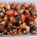 1 Pcs Natural Agate Polished Stone Crystals Quartz Mineral Specimens 20-30mm