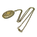 Alloy Carved Pendant Necklace Openable Cowboy Rodeo Punk Choker Jewelry