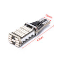 T15 W16W 45 SMD 4014 Error Free LED Car Reverse Back 6000K Red LightJR